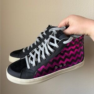 P448 sneakers with zipper, size 38